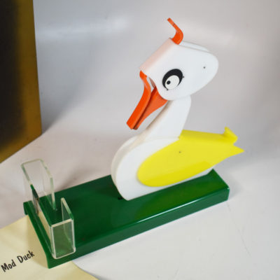 Herbie the Mod Duck 1970 Magic Inc. with original custom case scarce!