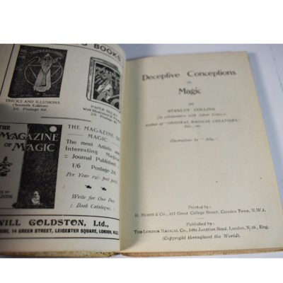 Deceptive Conceptions in Magic by Stanly Collins: 1920 - Image 4