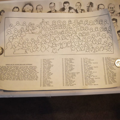 Chicago Magicians Roundtable Print by Salvatore Salla with original mailing tube - Image 9