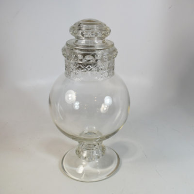 Vintage Crystal Coin Vase: Large Silver Dollar Version: scarce - Image 3