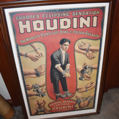 Houdini poster #84 of 500 printed in 1991: high quality