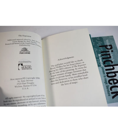 The Expositor Pinchbeck #714 of 1000  Stevens' 1996 reprint - Image 3
