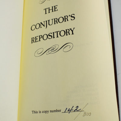 The Conjuror's Repository: 1987 Walter Graham Reprint #142 of 300 - Image 3