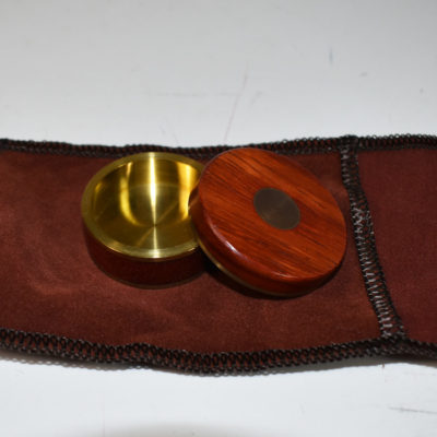 Heavy brass and exotic wood Okito Box: finest I have ever seen - Image 3