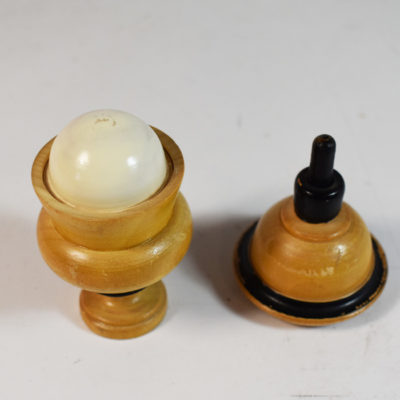 Color Changing Ball Vase circa 1920: Germany - Image 3