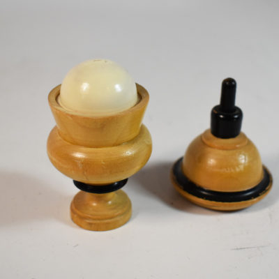 Color Changing Ball Vase circa 1920: Germany - Image 4