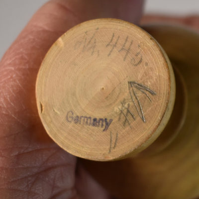 Color Changing Ball Vase circa 1920: Germany - Image 5