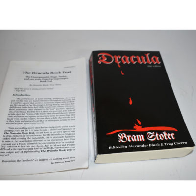 Dracula Book Test