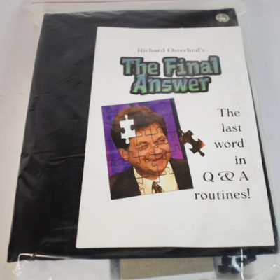Osterlind's Final Answer