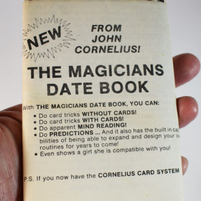 John Cornelius Magician's Datebook: 1981 - Image 3