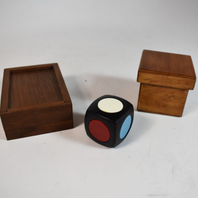 Deluxe Viking Color Cube (NLM) and Vintage Rattle box