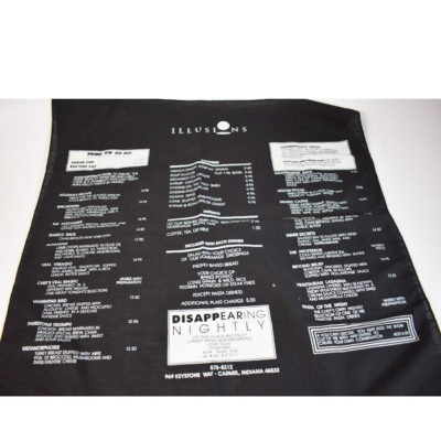 Magic Napkin Menus: The Magic Moment and Illusions - Image 2