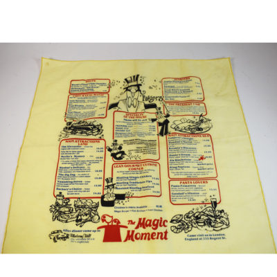 Magic Napkin Menus: The Magic Moment and Illusions - Image 3