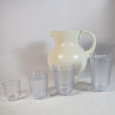 Lota Pitcher and Diminishing Milk Glasses - Image 2