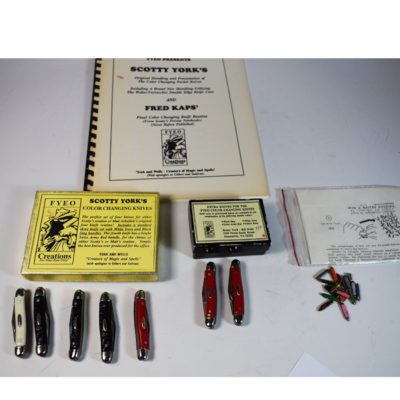 Expansive Scotty York Color Changing Knife apparatus: new!