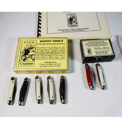 Expansive Scotty York Color Changing Knife apparatus: new! - Image 4