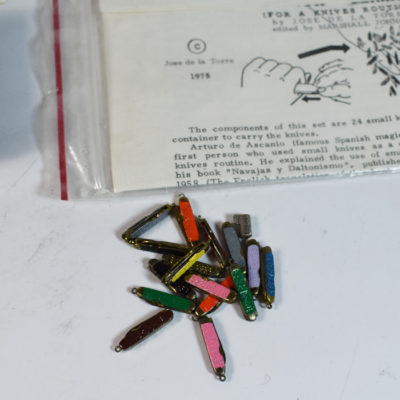 Expansive Scotty York Color Changing Knife apparatus: new! - Image 5