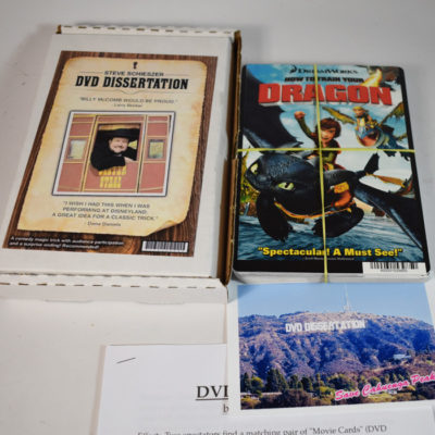 Steve Schieszer's DVD Dissertation: new in box