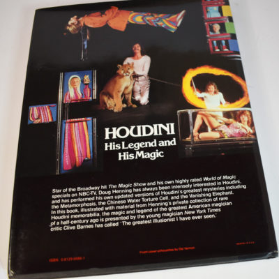 Houdini: His Legend and His Magic Doug Henning 1977 - Image 3