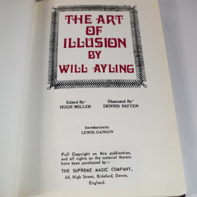 Art of Illusion Will Ayling : Supreme/ Harry Stanley - Image 2
