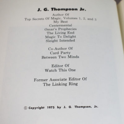 The Miracle Makers JG Thompson Jr. 1975 first edition - Image 3