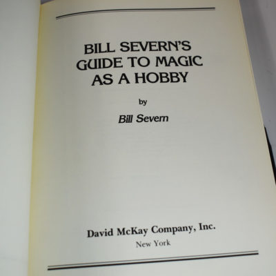 Bill Severn’s Guide to Magic as a Hobby 1979 - Image 4