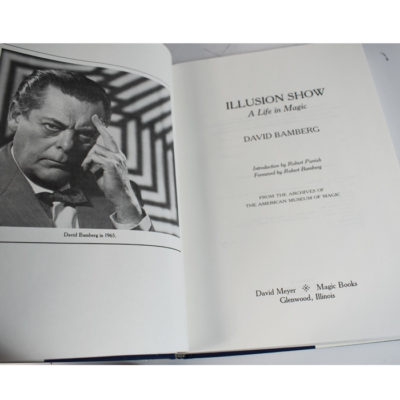 Illusion Show:  David Bamberg (Fu Manchu) first edition 1988 - Image 3