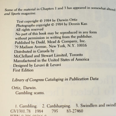 Gambling Scams Darwin Ortiz 1984 - Image 3