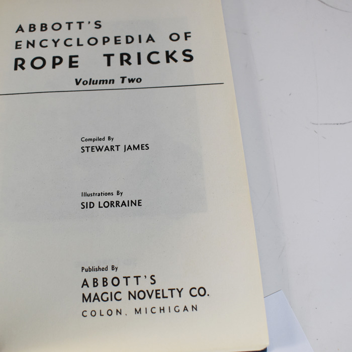 Abbott’s Encyclopedia of Rope Tricks Volume 2 - Image 2