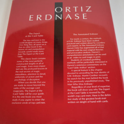 The Annotated Erdnase: Darwin Ortiz: New in MFG wrap - Image 2