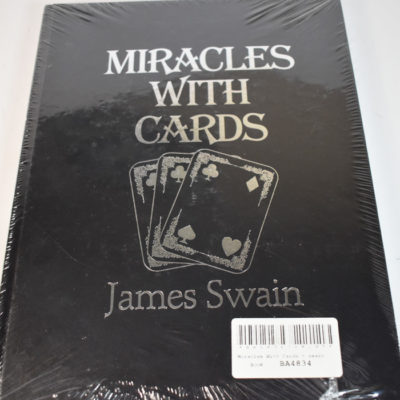 Miracles with Cards James Swain in MFG wrap