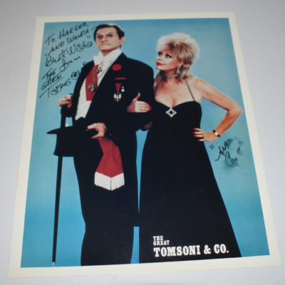 Great Tomsoni and Company signed photo