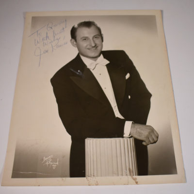 Joe Karson Signed Photo