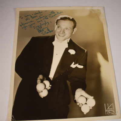 Larry Weeks signed photo