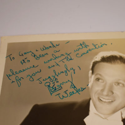 Larry Weeks signed photo - Image 2