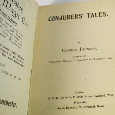 Conjurer's Tales : 1910 George Johnson - Image 3