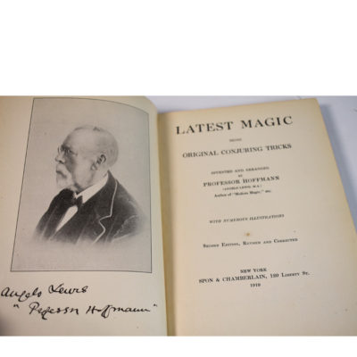 Latest Magic Professor Hoffmann: 1918 second revised edition - Image 7
