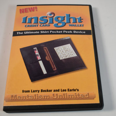 Insight Credit Card Wallet by Mentalism Unlimited (Larry Becker Lee Earle)