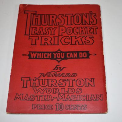 Thurston's Easy Pocket Tricks 1911: Will Goldston's Copy with signed Bookplate - Image 2
