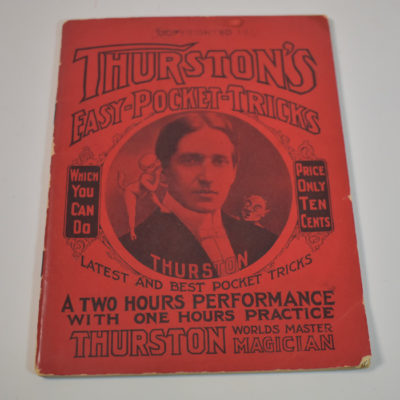 Thurston's Easy Pocket Tricks 1911: Will Goldston's Copy with signed Bookplate