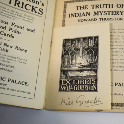 Thurston's Easy Pocket Tricks 1911: Will Goldston's Copy with signed Bookplate - Image 4
