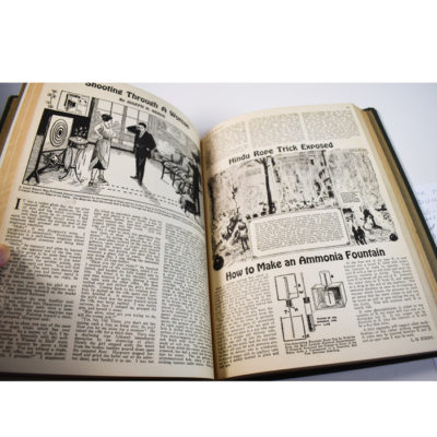 Dunninger's Popular Magic from Science and Invention: All three issues beautifully bound: 1926-1929: great find - Image 11