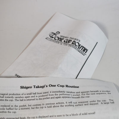 Shiego Takagi’s One cup routine with double surprise ending - Image 3