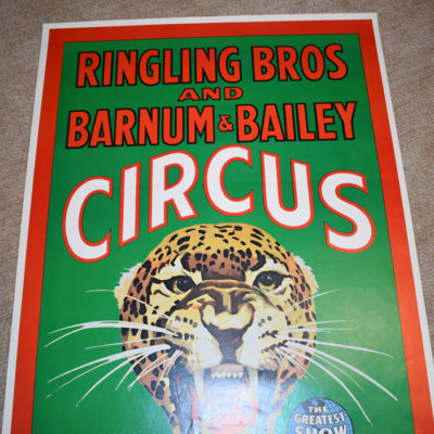 Original Ringling Brothers Barnum and Baily Circus Poster 1970's: Long Beach Arena - Image 3