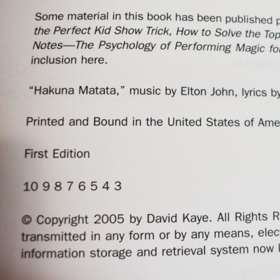 Seriously Silly: How to Entertain Children with Magic and Comedy by David Kaye 2005 - Image 2