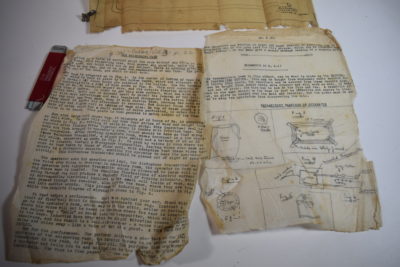 Thayer Original Drawings and Instructions for the Whispering Vase: rare: direct from the Thayer Files - Image 2