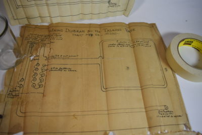 Thayer Original Drawings and Instructions for the Whispering Vase: rare: direct from the Thayer Files - Image 3