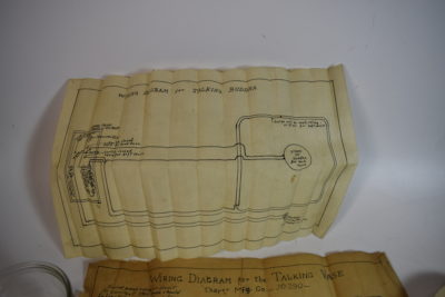 Thayer Original Drawings and Instructions for the Whispering Vase: rare: direct from the Thayer Files - Image 4
