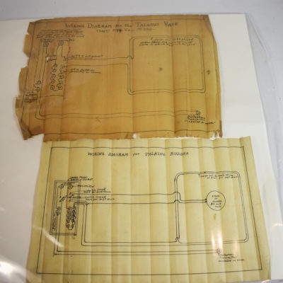 Thayer Original Drawings and Instructions for the Whispering Vase: rare: direct from the Thayer Files - Image 5