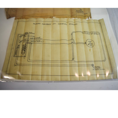 Thayer Original Drawings and Instructions for the Whispering Vase: rare: direct from the Thayer Files - Image 7